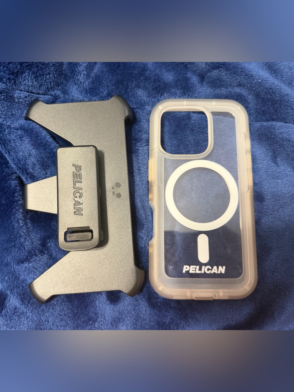 Pelican Clear MagSafe Compatible Protective Phone Case - White Accent